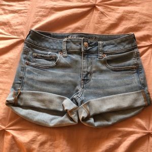 American Eagle midi shorts